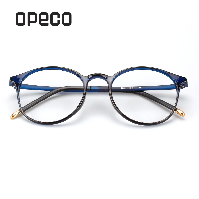 

Opeco TR90 men's eyeglasses frame full rim myopia glasses prescription eyewear RX able recipe male spectacles D9094