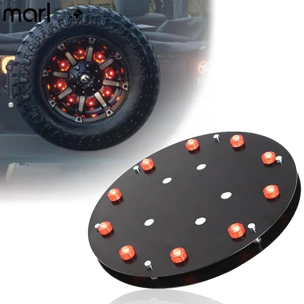 Spare Tire Brake Lights 3rd Taillight LED for Jeep Wrangler JK JKU Unlimited Rubicon Sahara X Sport 2 Door 4 Door 2007 up