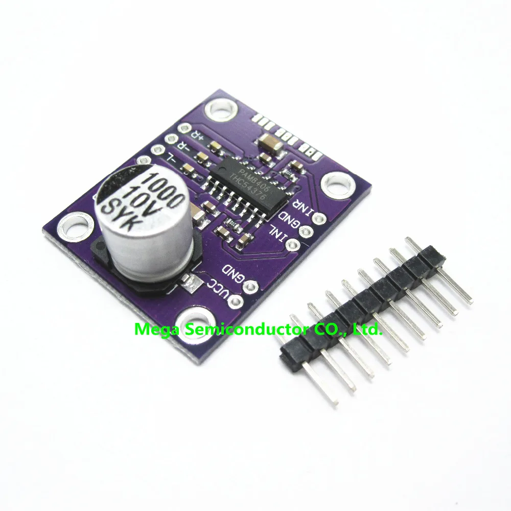 CJMCU-8406 PAM8406 No interference stereo class D audio power amplifier module development board Automation Kits