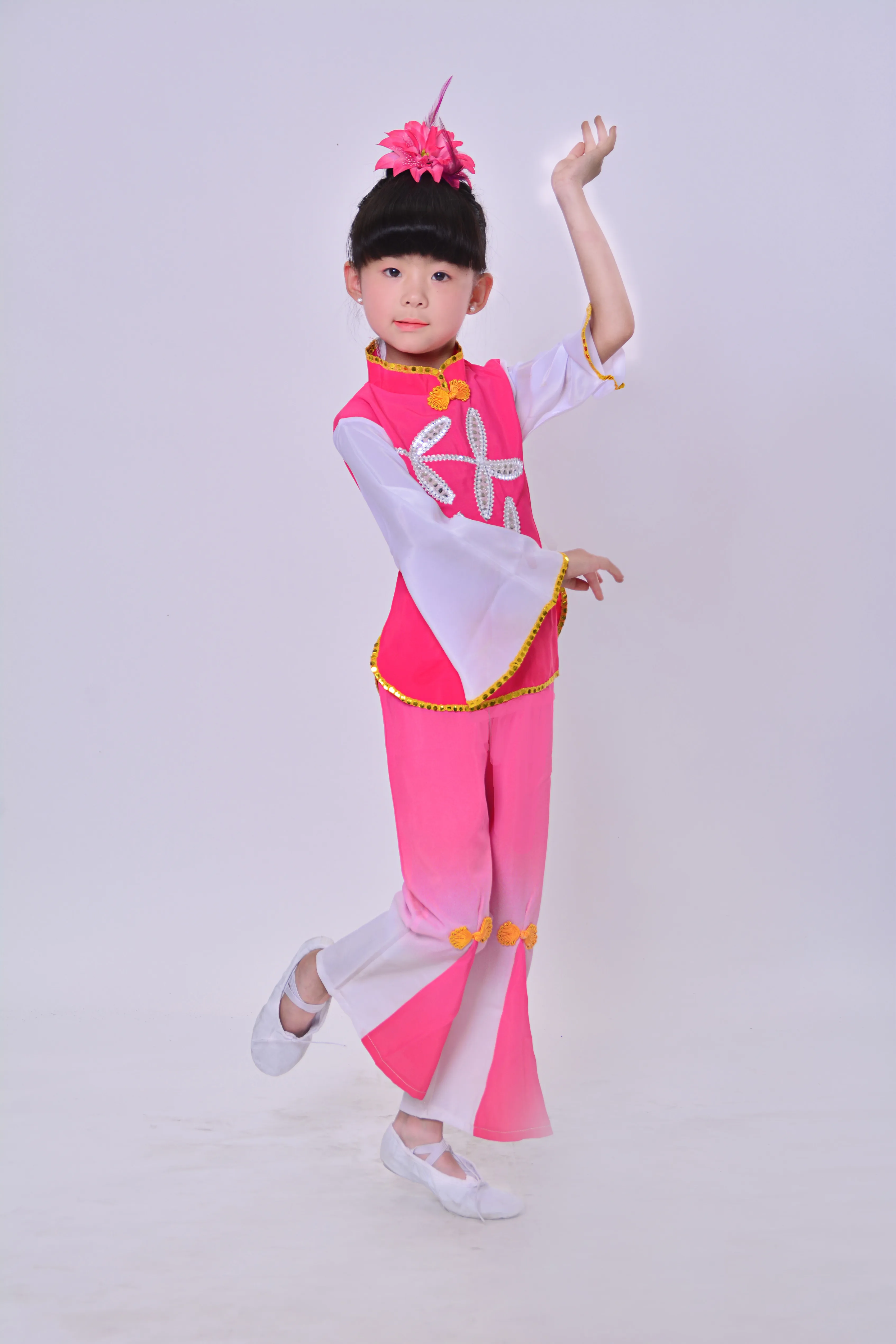 Vêtements de danse classiques pour enfants, Performance de danse pour enfants, Nouveau style, Bol, Gelfan, 303