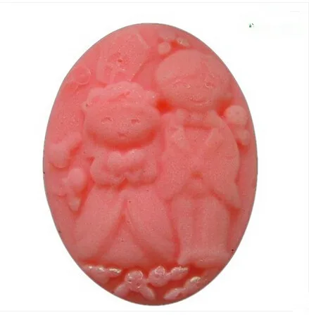 

Silicone Handmade Soap Mold for Wedding Decoration, Fondant Cake Decoration, The Bride and Groom Mold, No.:si372 Moulds