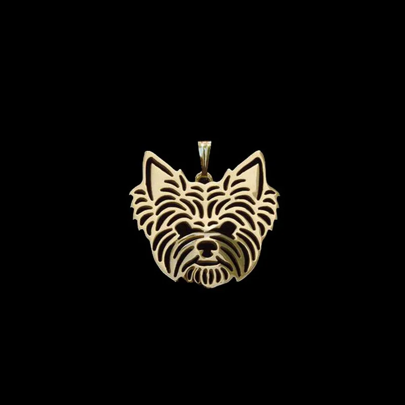 Women Yorkshire Terrier Pendants Alloy Family Friendly Dog Pendants