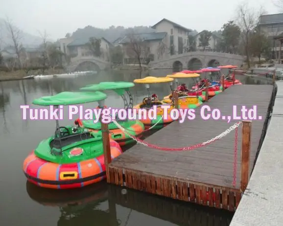 inflatable pool for children with bumper boat