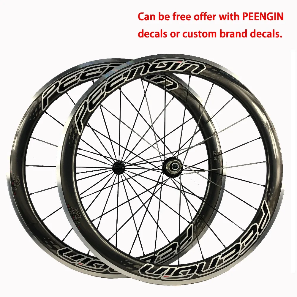 

Best 38mm Carbon Alloy Wheels Clincher 50mm With Aluminum Brake Suface 90mm Depth Novatec/Powerway Hub C+Alu Light Wheelset 60mm