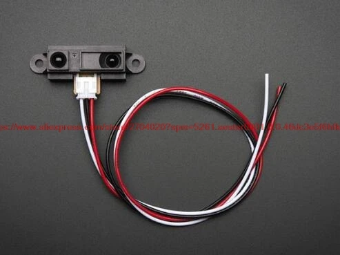 100% NEW GP2Y0A21YK Sensor Distance Measurement 80CM ANLG GP2Y0A21YK0F Includes Wire