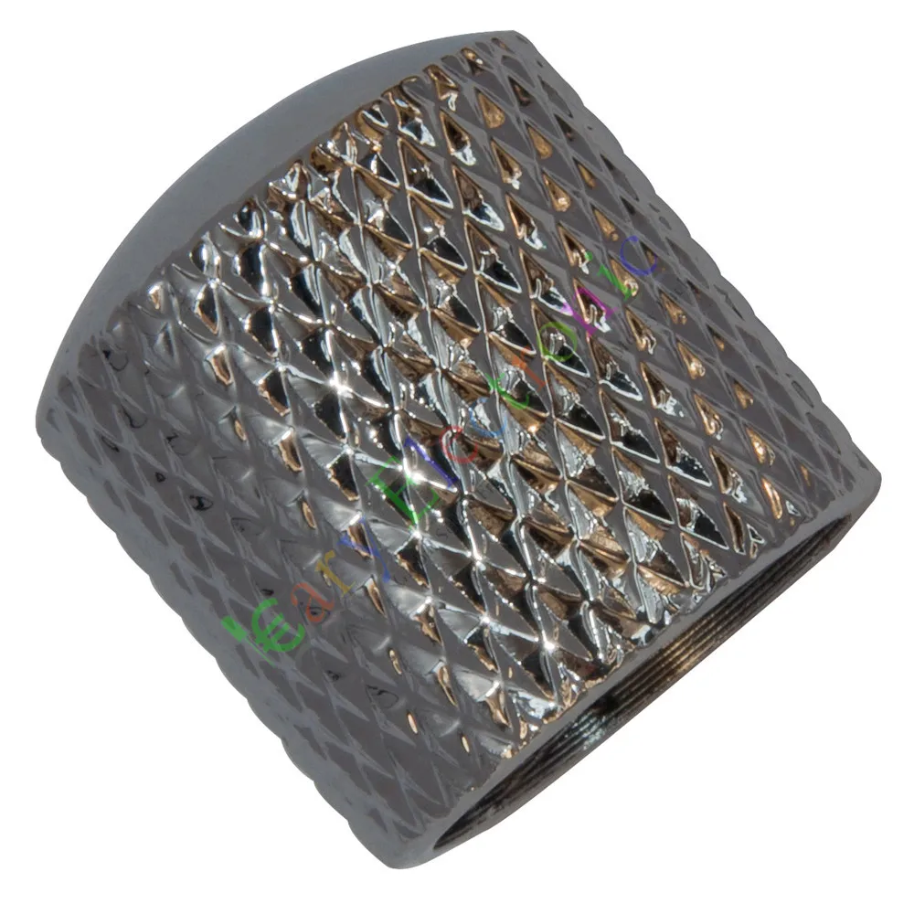 الجملة والتجزئة 5 قطعة 18 مللي متر مقبض فضي أنبوب الغيتار الجهد غطاء LP حجم لهجة أجزاء الصوت شحن مجاني #1