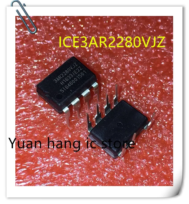 5pcs New original ICE3AR2280VJZ ICE3AR2280 3AR2280VJZ DIP-7 IC