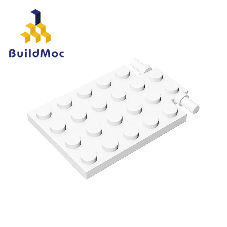 BuildMOC Compatible Assembles Particles 92099 4x6 For Building Blocks Parts DIY electric Educational Cre