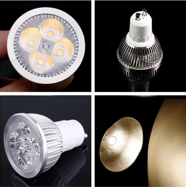 Free shipping BEST Factory price LED spotlight Epistar 4W bulb MR16 GU10 E27 GU5.3 replace to halogen 50W 3 years warranty