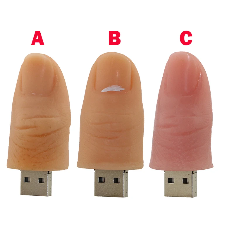 Silicone Finger 4GB 8GB 16GB 32GB 64GB USB Flash Drive, Pen Drives, Disk, Memory Stick, Usb Key, U disk 2.0 Thumb Card u disk