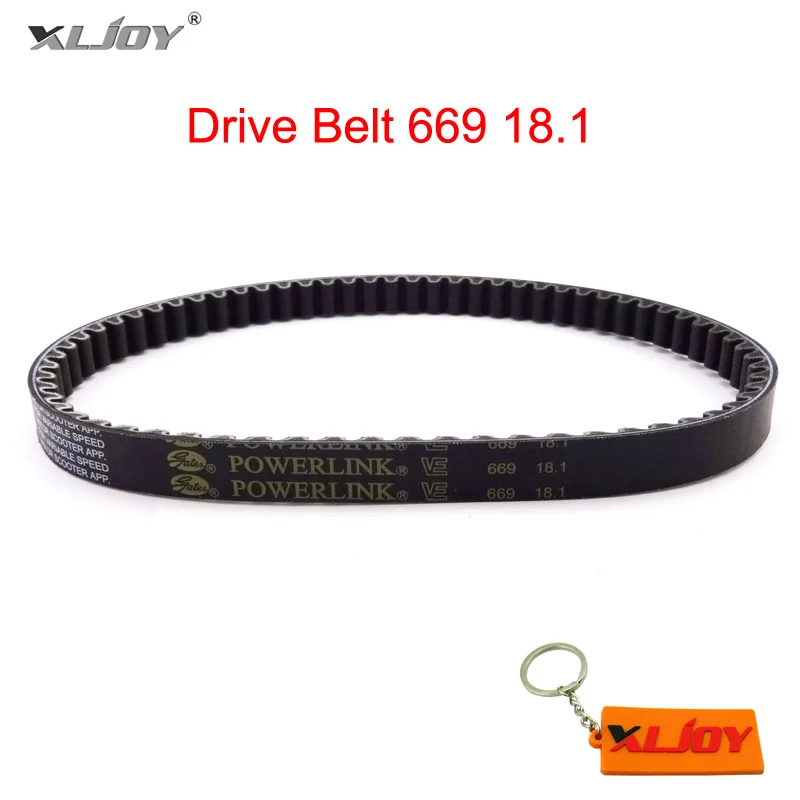 XLJOY Powerlink 669 18 30 CVT Drive Belt For GY6 49cc 50cc Engine Chinese Moped Scooter Roketa Sunl Vespa Jonway Znen Jmstar