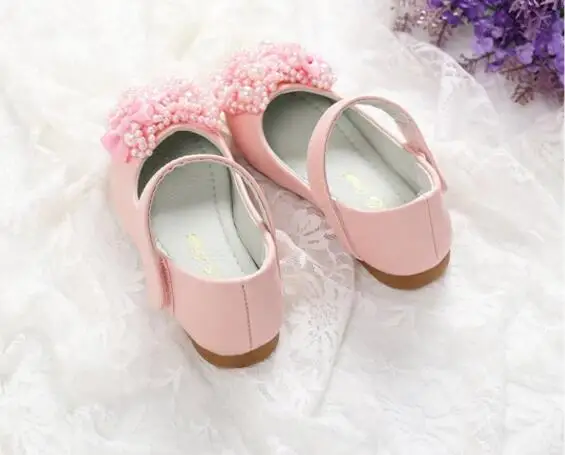 New children shoes girls shoes summer autumn beading fashion princess sandals kid designer single sandals shoes for girls