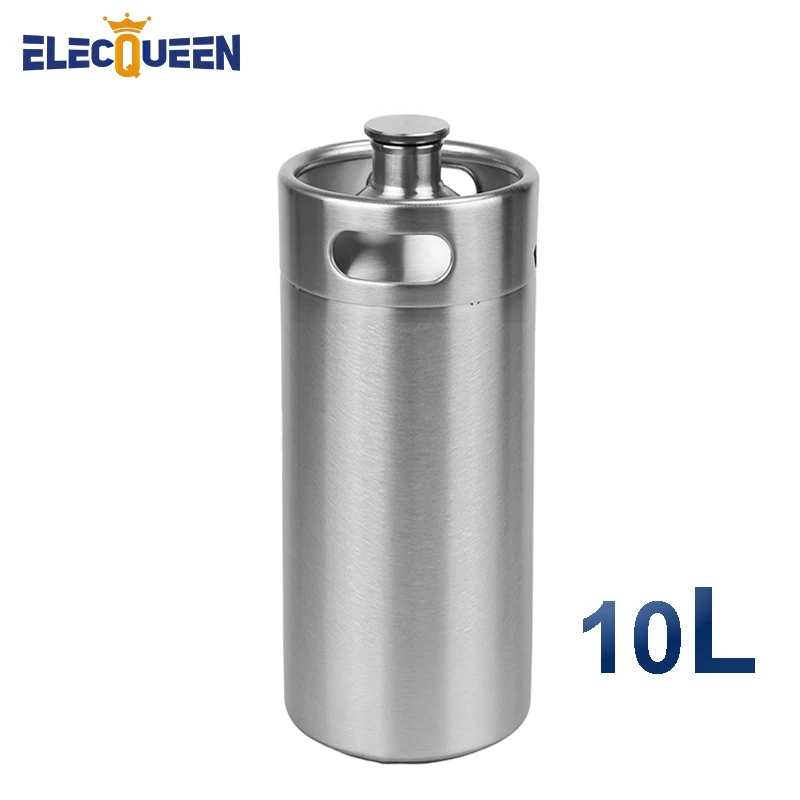 304 Stal nierdzewna 10L Mini beczka do piwa Growler Food Grade Bech do piwa Stal Najlepsze rozwiązanie do domowego warzenia beczki 10l