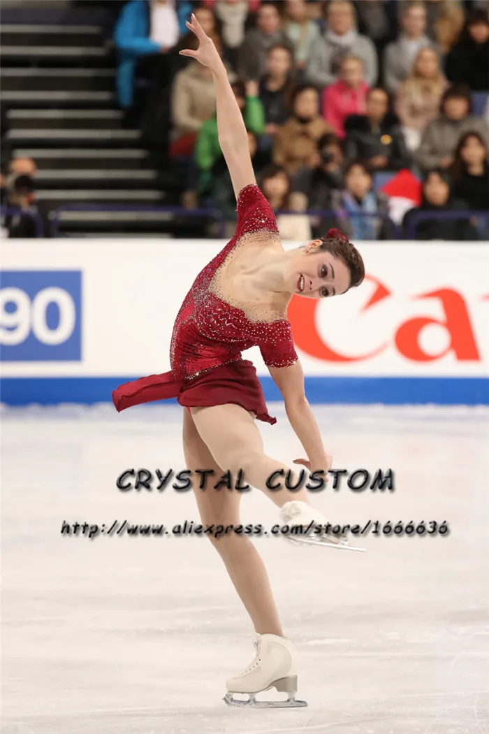 Professional Custom Figure Skating Dresses Adult Graceful New Brand Ice Skating Dresses For Competition DR4477