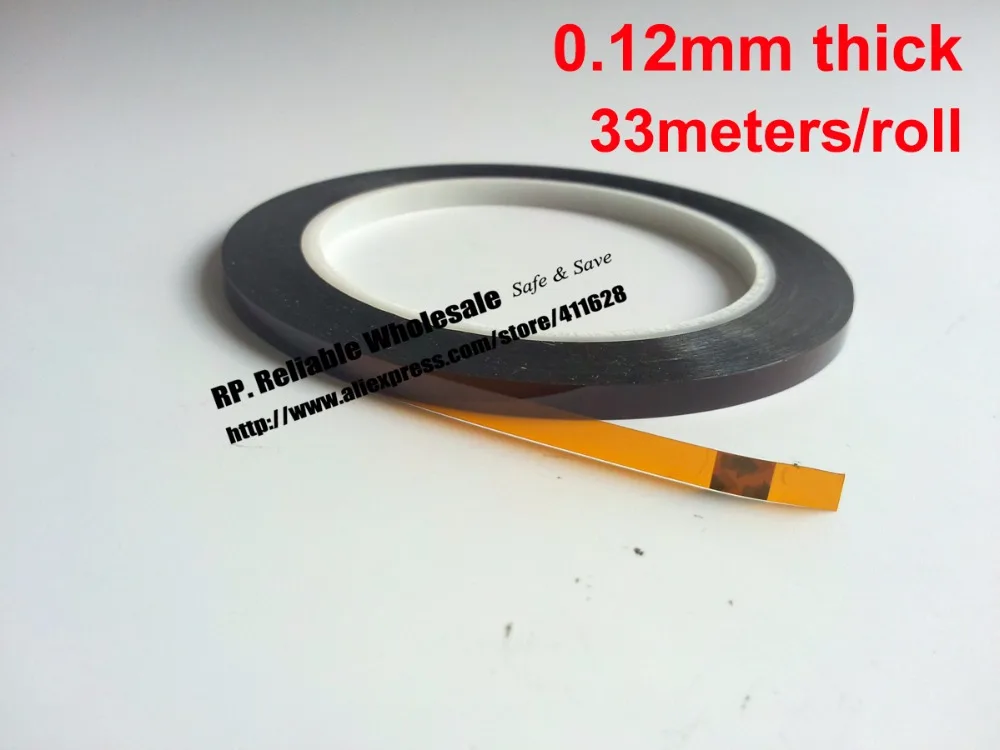 40mm*33M* 0.12mm thick, High Temperature Resist Polyimide Film tape fit for Motor Insulation, Insulate