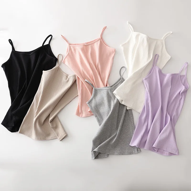 

Hot Women Summer Sexy Camisole Tanks Modal Slim Casual Tank Tops Lady's Undershirt Solid Breathable Maternity Vest For Female