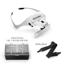 LED Headband Magnifier with Light #2