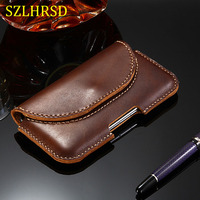 For UMIDIGI A3 Z2 SE S2 Lite C Note 2 Case Genuine Leather Holster Belt Clip Pouch Funda Phone Cover Waist Bag Handmade