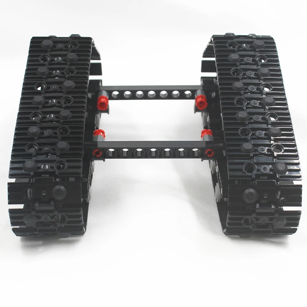 Chain Wheel Part Track System Tank Track Compatible with All Major Brand, MOC technical Parts Track for Tank Toy DIY Accessories