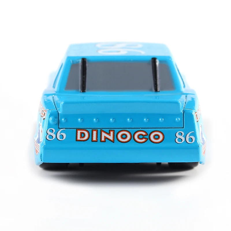 Samochody 3 Disney Pixar Cars nr 86 Dinoco Chick Hicks Metal Diecast Toys Samochód 1:55 Zygzak McQueen Prezenty dla dzieci