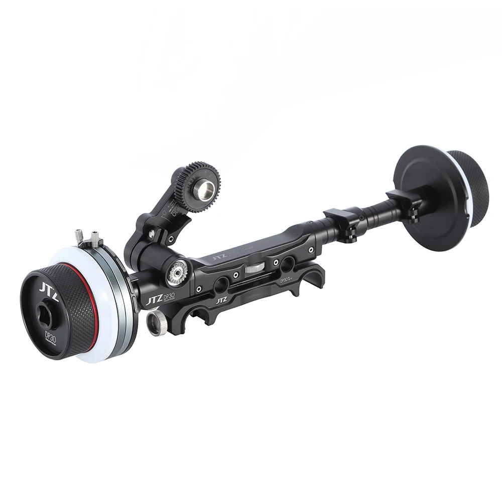 JTZ DP30 Dual Follow Focus 15mm/19mm KIT for FS700 C300 C500 BMCC A7M2 ARRI RED