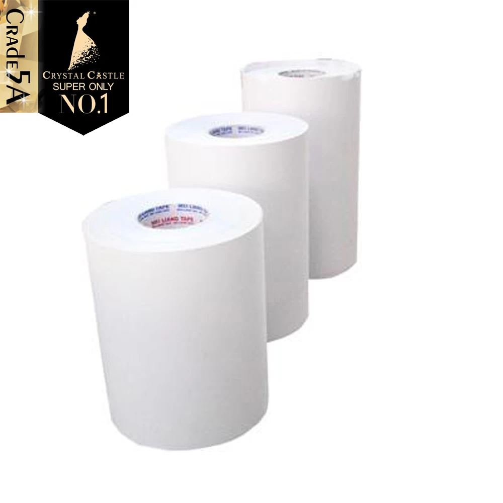 Crystal Castle Thick Hot Fix Tape Roll 24cm 36cm Rhinestone Transfer Paper Motif Iron On Heat Diy Hotfix Rhinestone Transfer