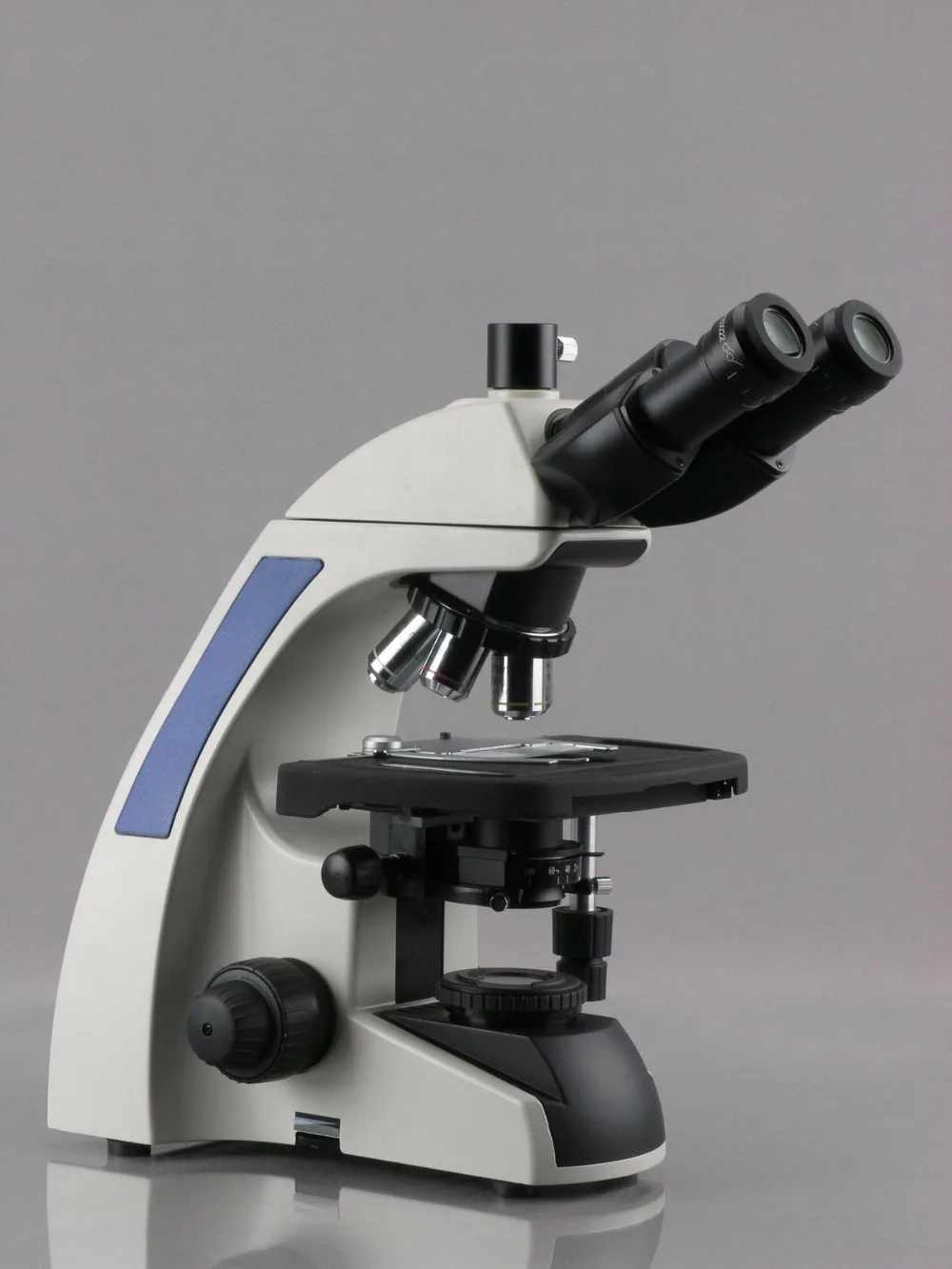 AmScope 40X-1000X Plan Infinity Laboratory Trinocular Compound Microscope with 9.7\