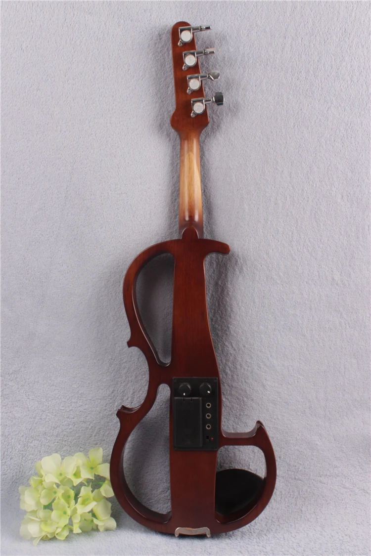 4/4 Electric Violin  Powerfull Sound guitar  head violin 1/8 jack