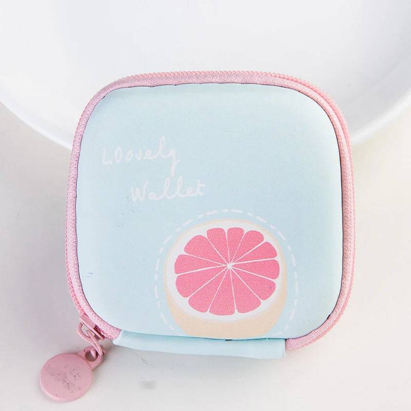 1PCS Cute Earphone Case Girl Storage Bag Carrying Hard Box Headphone Stand For Earbuds Memory Card Money Box Travel Organizer