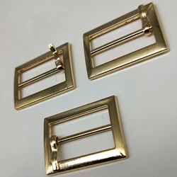 Metal Square belt buckles for shoes bag garment decoration silver/black/gold Belt Buckles decoration DIY Accessory Sewing 20mm