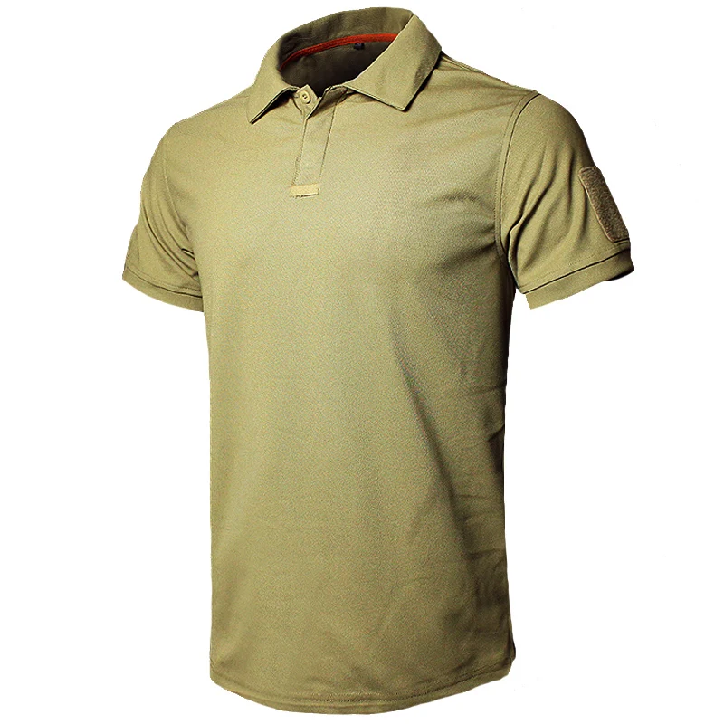 MEGE Dropshipping mężczyźni koszulka Polo lato taktyczne Air Force Casual wojskowa armia krótka koszula tee polo para hombre camisa Polo