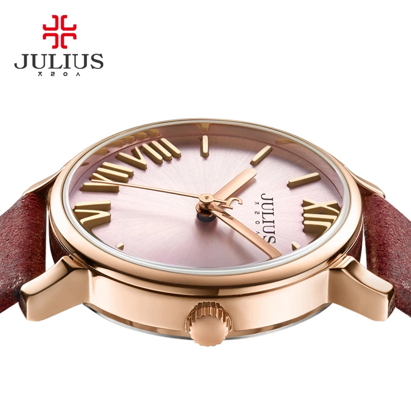 Julius Creative Markers design Ladies Dress Watch For Women 2017 New Wristwatch Girl Hour Female Clock Quartz Reloj Mujer JA-968