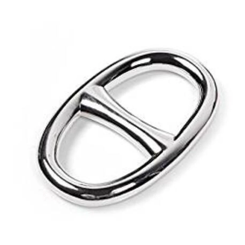 SZanbana Fashion Oval Silver Color Scarf Metal Solid Ring Wrap Holder Jewelry Making Charms Clothing Gift For Women & Girls