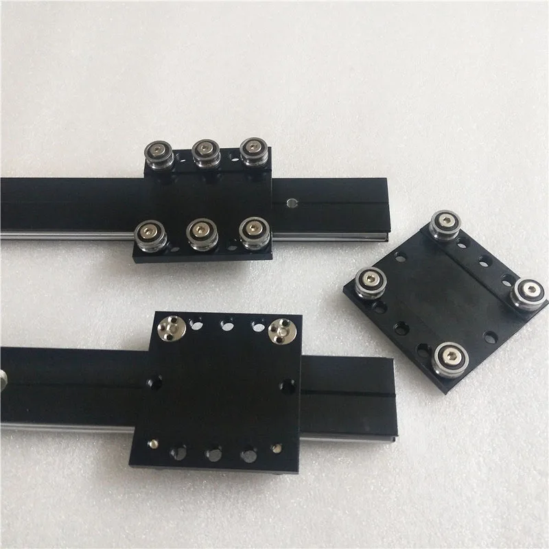 High Precise Linear Guide 30mm Outlay Double Axis Guide OSGB Slider External Aluminum roller Guide Rail