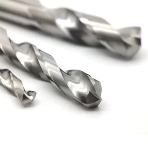 Brocas giratorias de carburo, herramientas eléctricas rotativas de Metal, vástago recto, CNC, 5 piezas, 3,0mm-6,0mm, 4/5/6mm