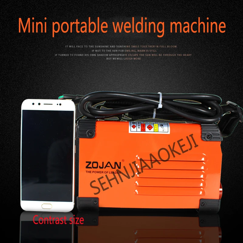 3800 W เครื่องใช้ไฟฟ้าในครัวเรือนทองแดง core mini inverter คู่มือเครื่องเชื่อมป้องกันการโอเวอร์โหลด 3.2 มม. ยาว AC220V