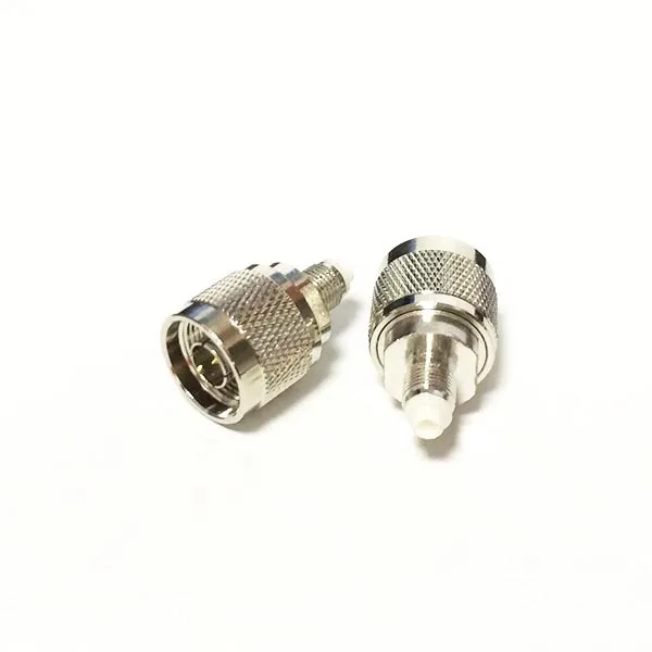 

1pc NEW N Male Plug to FME Female Jack RF Coax Adapter Convertor Straight Nickelplated Wholesale