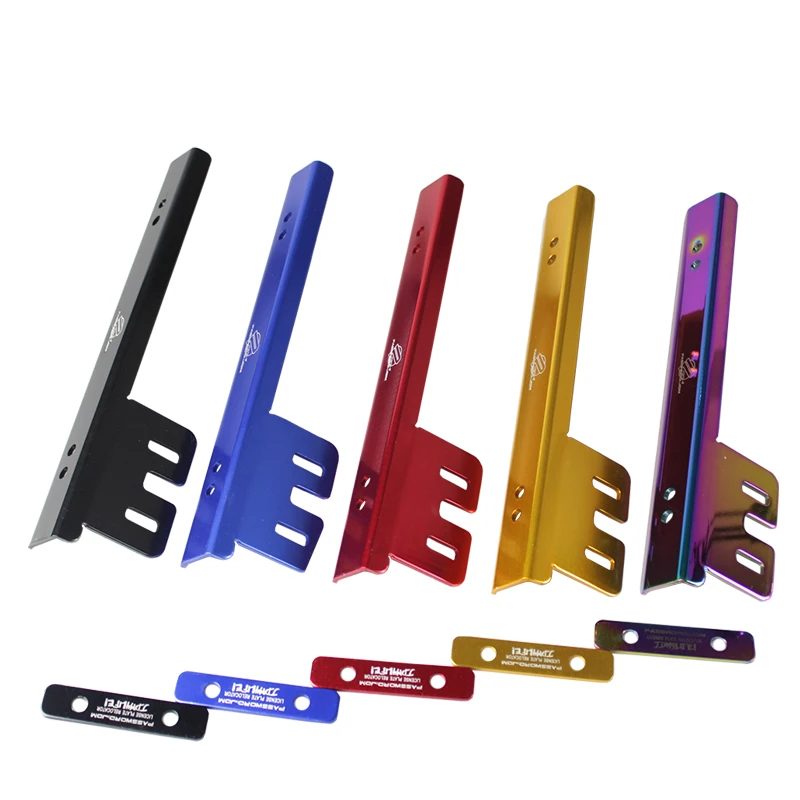 RASTP-Aluminum Car Styling Material Easy to Install License Plate Frame for Honda Civic RS-BTD015