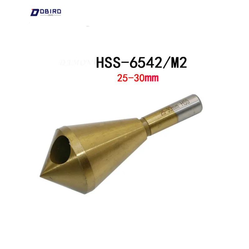 Countersink Deburring Drill Bit 20-25MM Metal Taper Stainless Steel Hole Saw Cutter Chamfering Power Drills ToolHSS 6542/M2