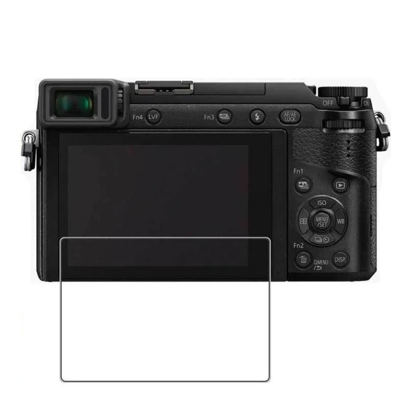 Protector de vidrio templado para pantalla de cámara, película protectora para Panasonic Lumix DMC GX9 (DC-GX9GK)/GX7 Mark III (GX7III)
