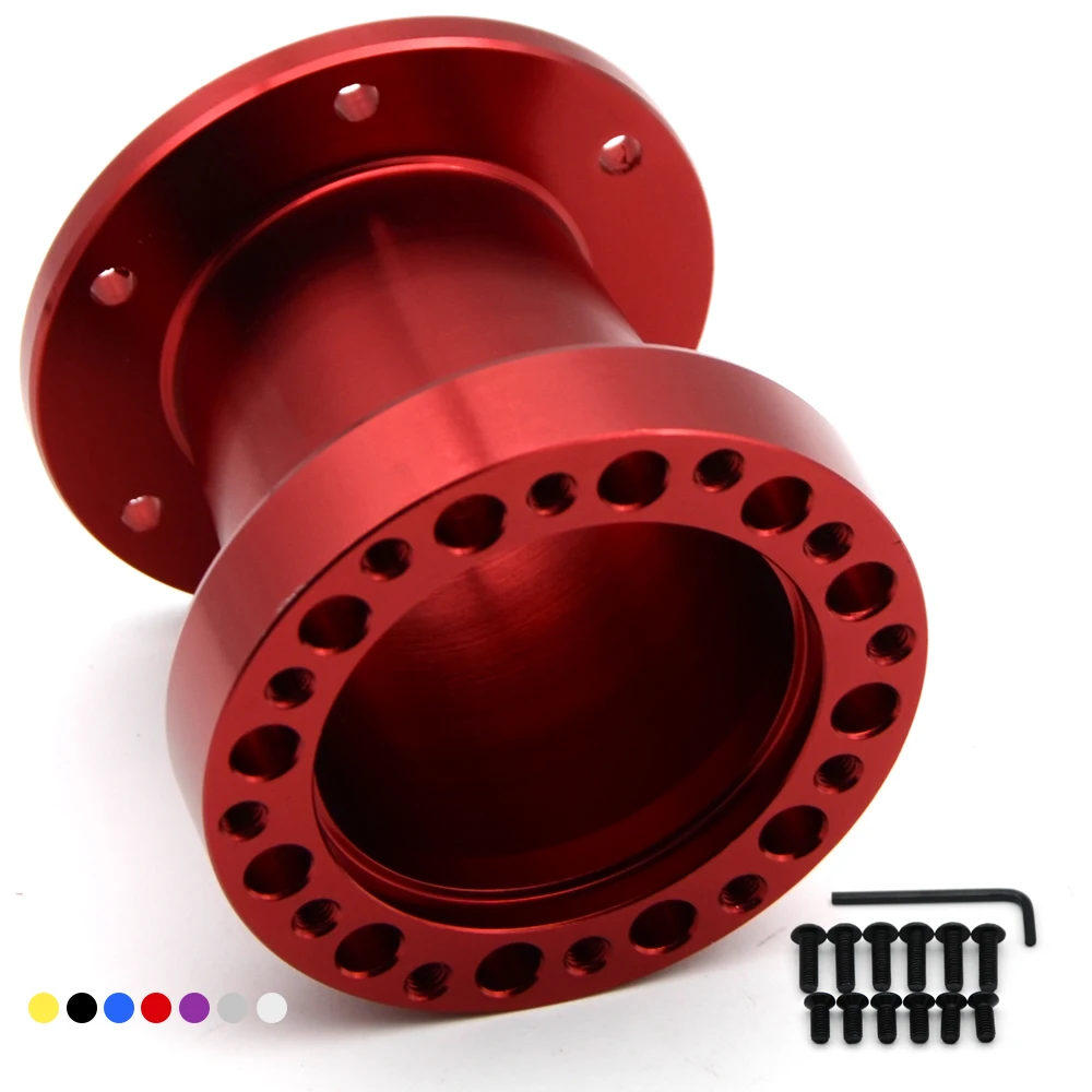 Universal Steering Wheel Hub Spacer 76MM Steering Wheel Hub Boss Kit Adapter Spacer