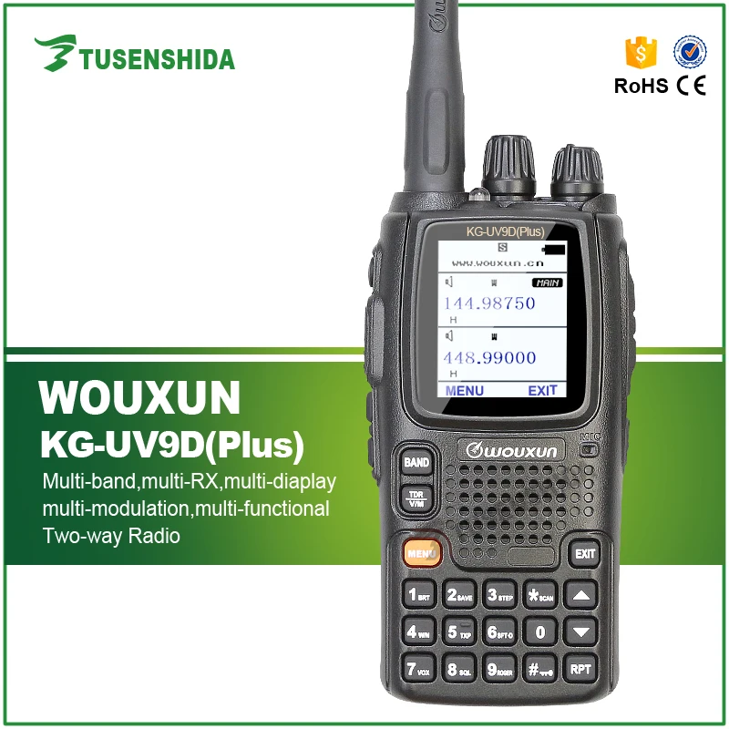 

KG-UV9Dplus VHF136-174MHz&UHF400-512MHz Dual Band Two Way Radio TX,SEVEN BANDS RX KG-UV9D Plus