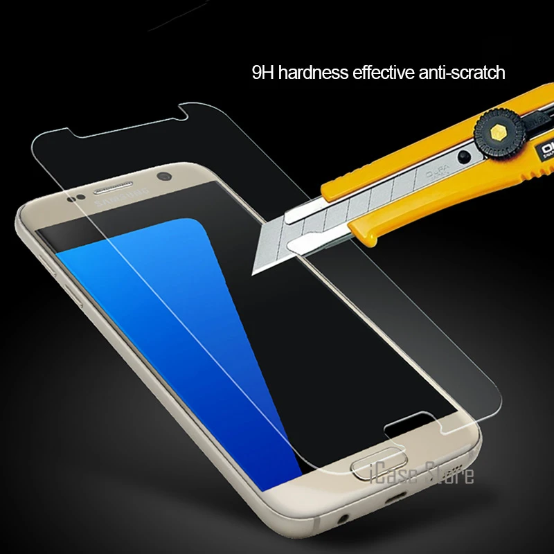 Screen Protector Tempered Glass For Samsung Galaxy J5 J7 2015 J1 mini J2 J3 A3 A5 A7 2016 S6 S5 S4 S3 Xcover 3 Core 2 G530 Film