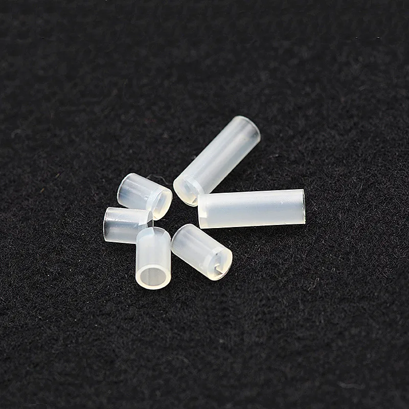 100pcs/lot Diameter 4mm Nylon PCB Board Mount LED Spacer Support Hood Length 2mm 3mm 4mm 5mm 6mm 8mm 10mm For 3mm F3 LED Diodes