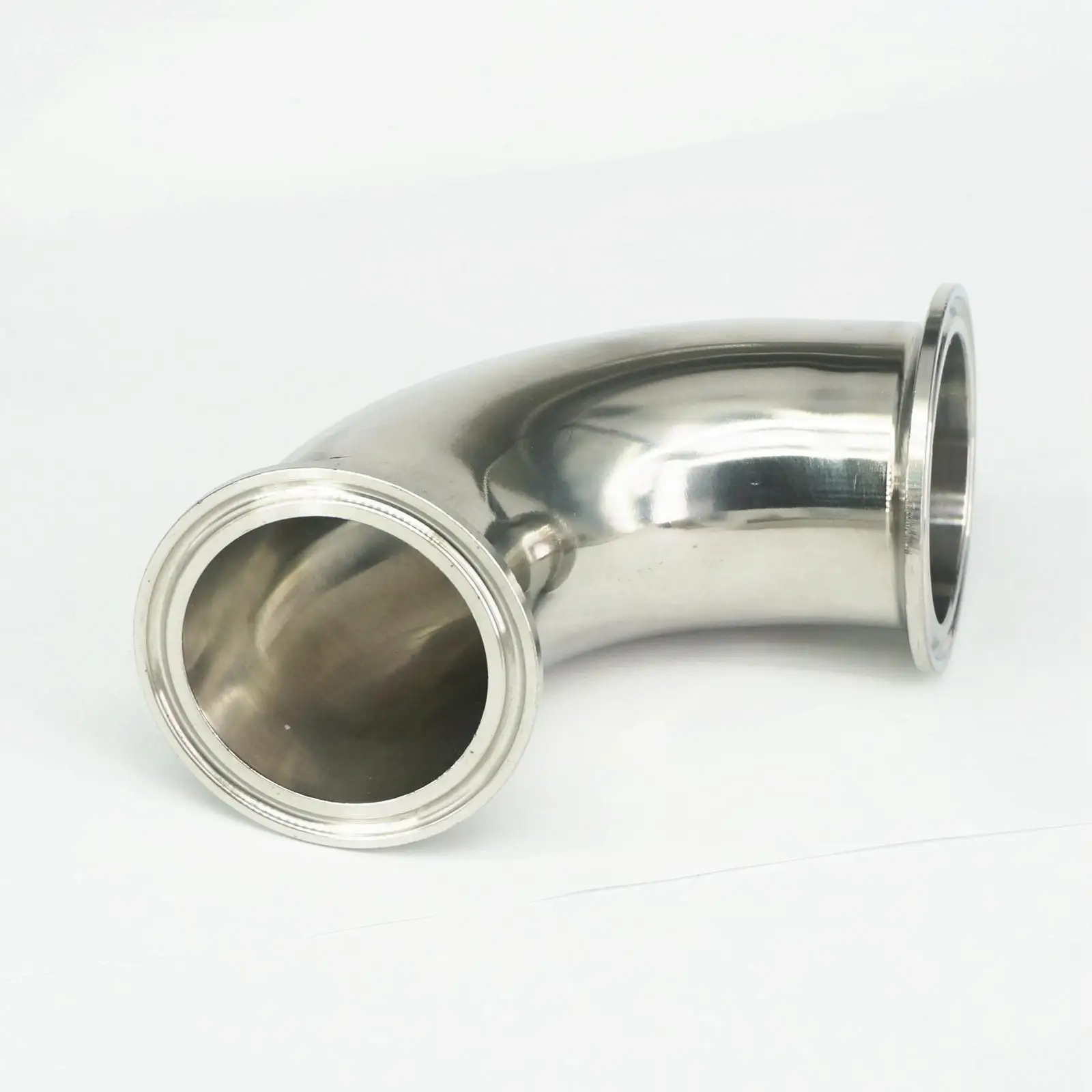 

Fit Tube O.D 45/51mm Tri Clamp 2" Ferrule O.D 64mm 304 Stainless Steel Sanitary 90 Degree Elbow Pipe Fitting