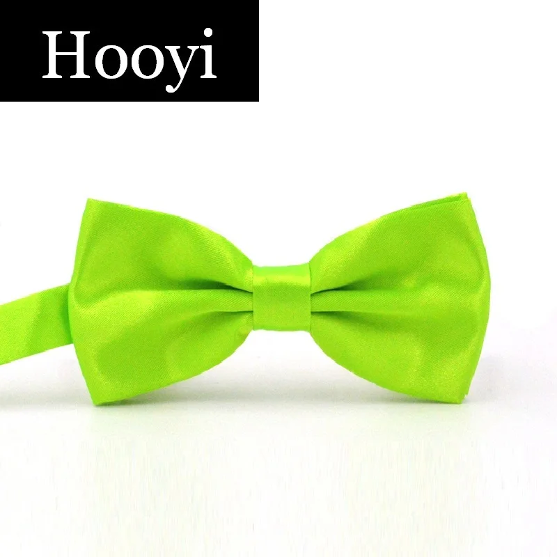 

HOOYI Ties for Men Fashion Apparel Accessories Polyester Bow Tie Pretied Butterfly Wedding Necktie Party Gift