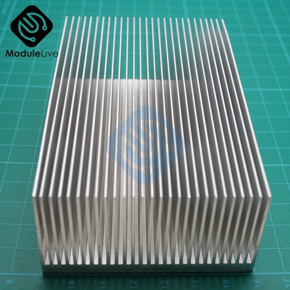 100*69*36mm Heatsink Aluminum Heat Sink Fit For LED Transistor IC Module Power Board