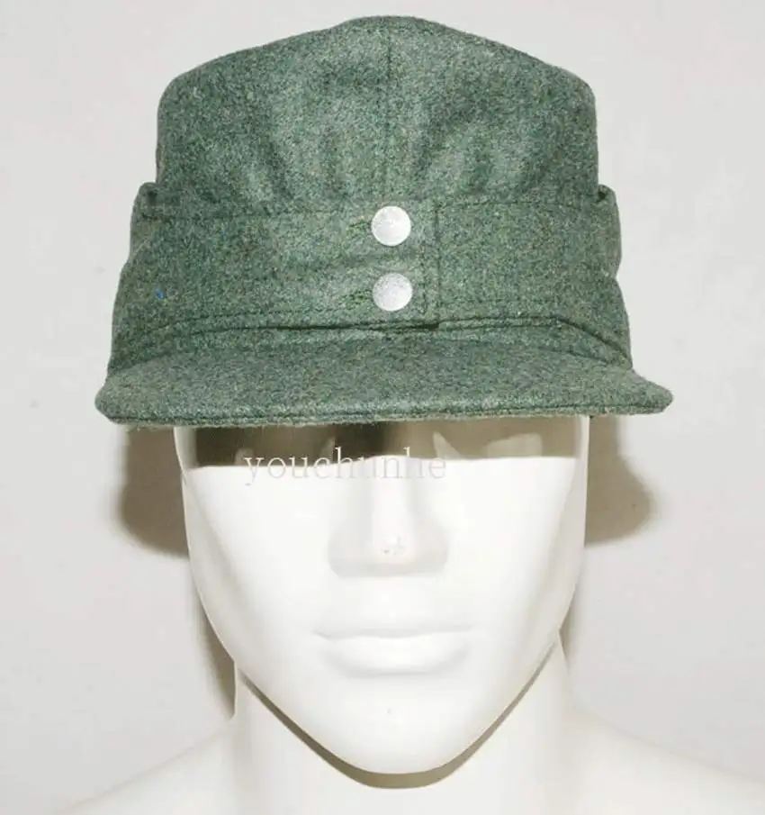 Military WWII WW2 German WH EM M43 Panzer Wool Field Cap- GM031