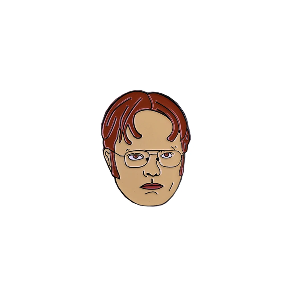 Dwight Schrute Soft Enamel Pin Graduation Gifts