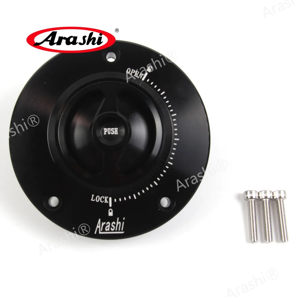 

Arashi For Suzuki All Years 108mm Gas Fuel Tank Cap Cover Motorcycle Accessories CNC Aluminium 3 Mounting Spots GSXR GSX-R GSX